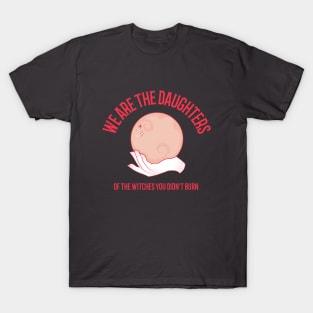 We are the daughters of the Witches you didn't burn T-Shirt